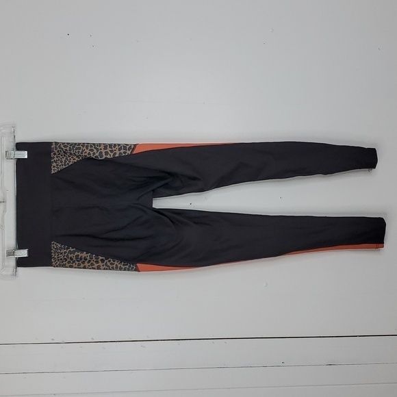 Beach Riot Sport Leggings Tori Cheetah Leopard Print Crossover Waist Womens S - Picture 7 of 10